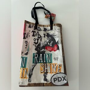 NEW Oregon Portland PDX Trader Joe’s Tote Reusable Bag Grocery Shopping Bag